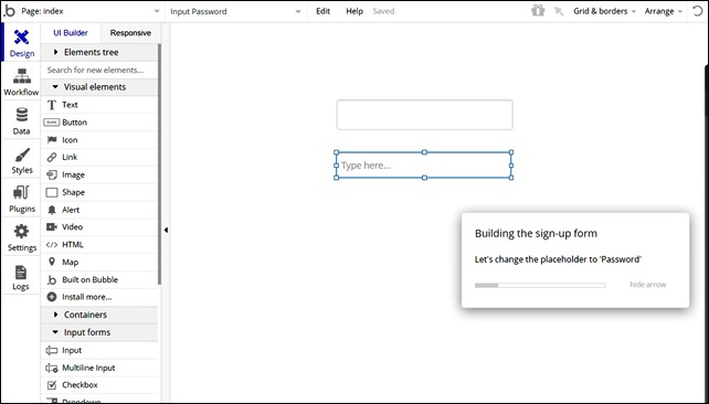 Bubbleのサインアップシステムを作るレッスンのやり方【チュートリアル 